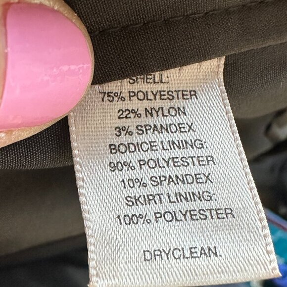 WHBM Womens Strapless LBD Party Wedding Date Bubble Hem Mini Dress in Black 8 - Picture 7 of 8